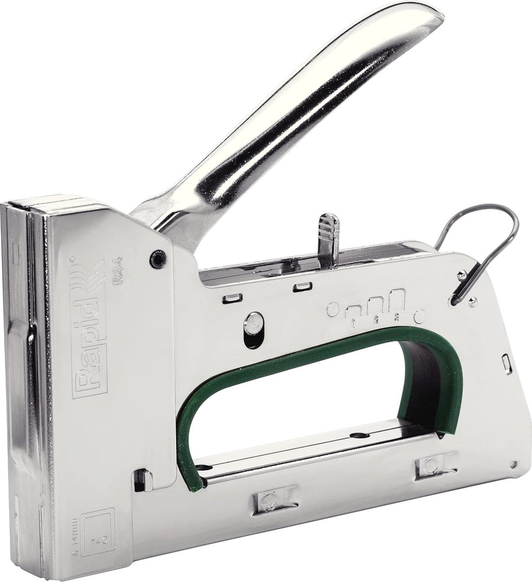 Ergonomische handnietmachine voor nietjes nr. 140 - 3-traps vermogensregelbaar, ideaal voor isolatie en decoratie