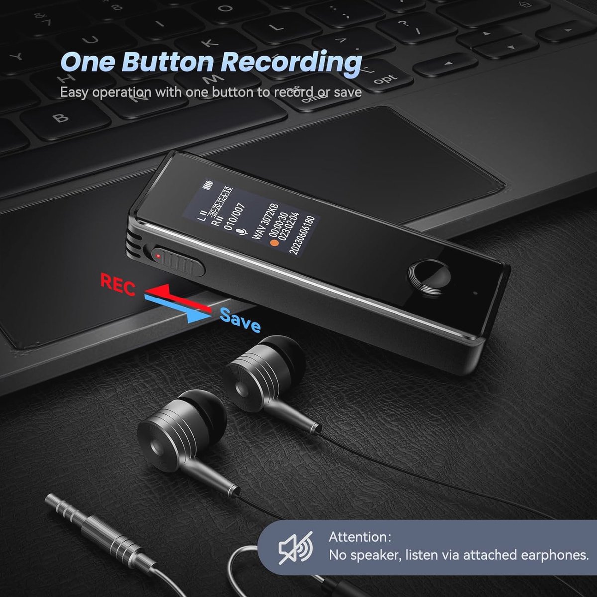 4 Sterren & Meer - Digitale Spraakrecorders / Voicerecorders