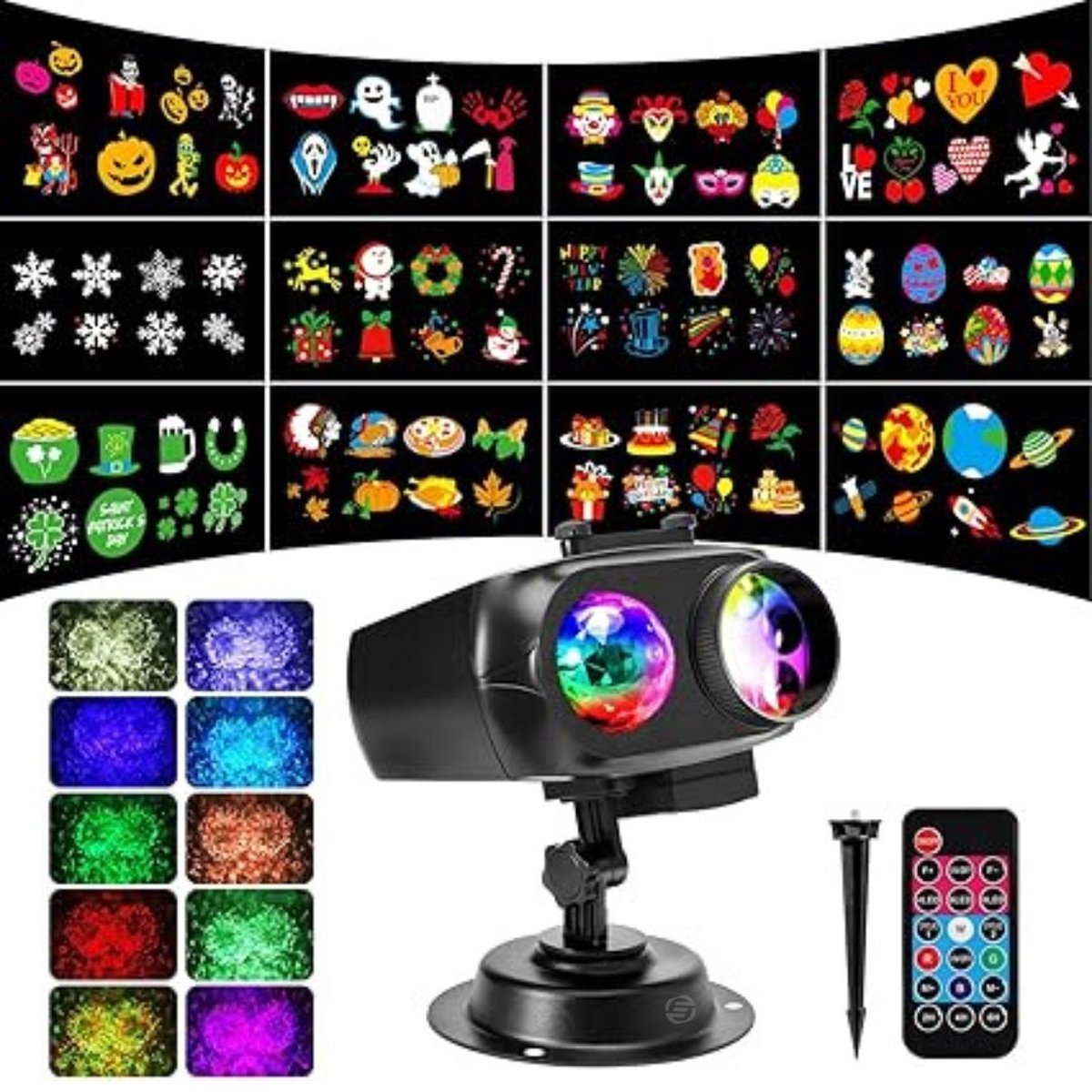 Equivera Halloween Projector - Halloween Projector - Projector Halloween - Halloween