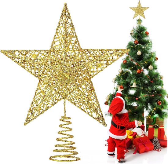 CRASPIRE Kerst Zegelstempel – 25 Mm Messing Kop Met Kerstboom & Ster, Vervangbaar Voor Enveloppen En Kaarten