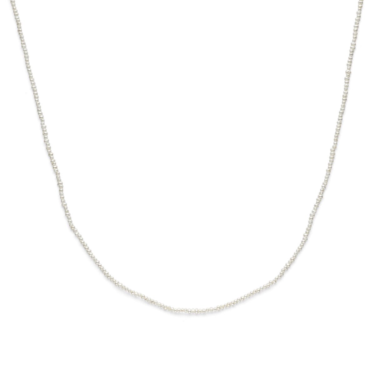 Zilver verguld (geel) collier parels 41 - 45 cm 3 micron - 2103766