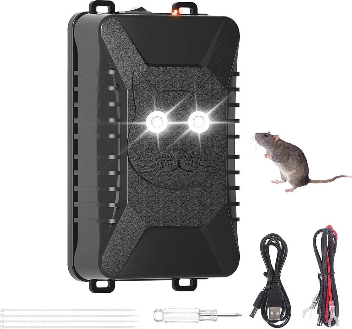 Kleine Draagbare Mini Zaklamp met Dubbele Lichtbronnen en Oplaadbare Magnetische Zuigkracht