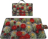 Bol.com Grote Waterdichte Picknickdeken van 200 x 300 cm met Draaggreep - Machinewasbaar en Geschikt voor Kamperen Strand en Tuin aanbieding