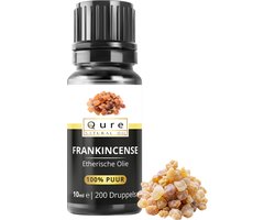 Frankincense Olie 10ml | Etherische Wierookolie van Therapeutische Kwaliteit | Biologisch | 100% Puur & Onbewerkt | Aromatherapie | Essential Frankincense Oil