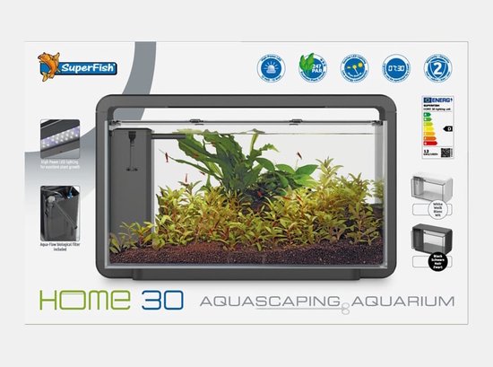 Superfish Home Proled 30 Aquarium - Aquarium - Wit