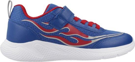 Baskets Geox Sprintye Boy - Respirantes, Semelle Caoutchouc Amortissante, Pour Garçon, Style Running