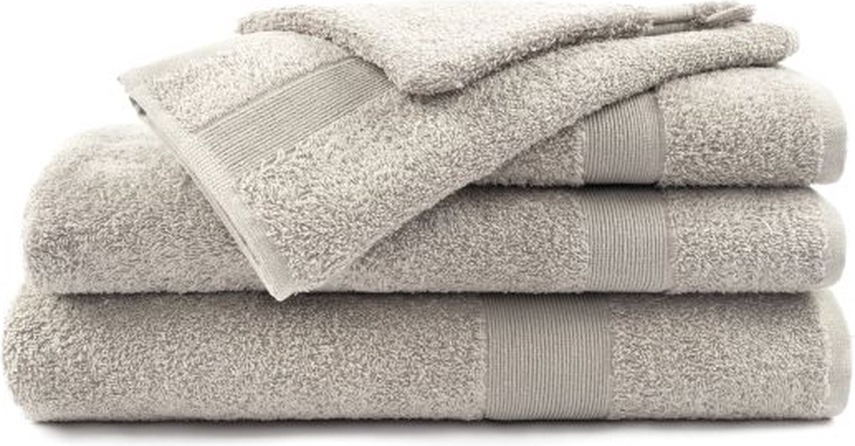 Mistral Home - BADLAKEN - katoen - 100 x 150 cm - effen kleur - beige