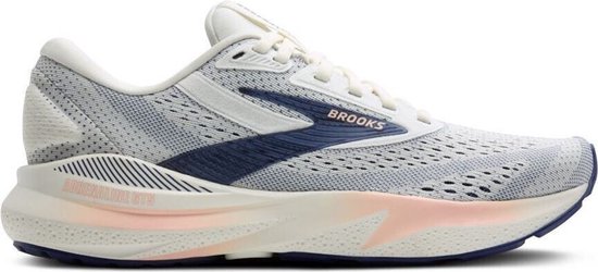 Chaussures de course Brooks Adrenaline GTS 24 - Ruban gris/ Blue - Coupe étroite - Taille 42 - Femme