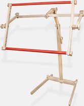 Bureaustoelstoel Met Rollenhoogte Verstelbaar Met Een Afvalfunctie 360 Rotatie Inschakelijke Schuimbarun 61 X 58 X 82 91 Cm