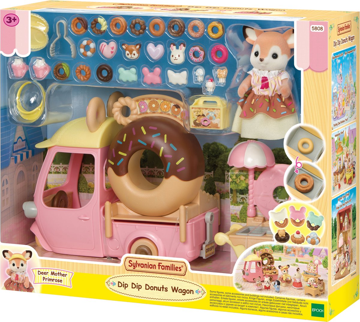 Sylvanian Families 5808 Dip Dip Donut wagen — cadeau in Spellen & Speelgoed - foto 7