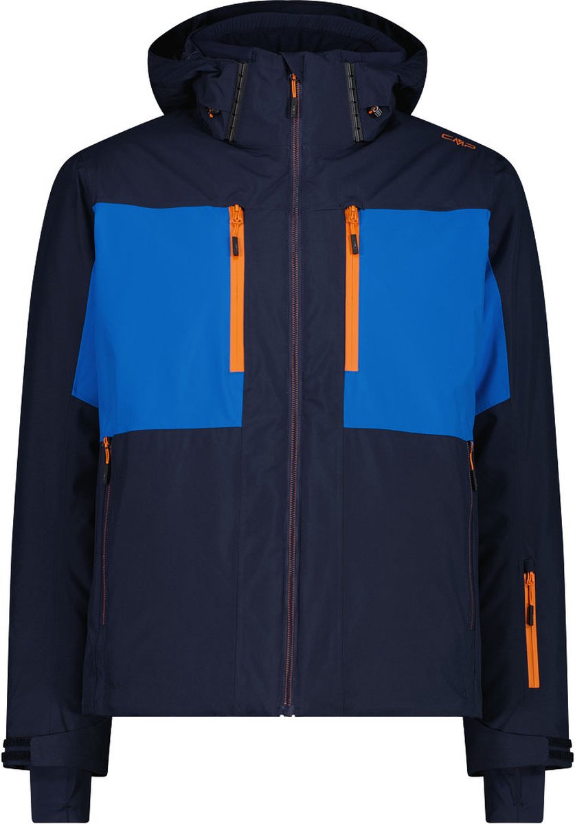 CMP Man Jacket Zip Hood – Wintersport Jassen Ski Jassen Blauw