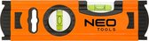 Neo Tools Mini Waterpas 0,5mm-m 3 Libellen 1,3mm