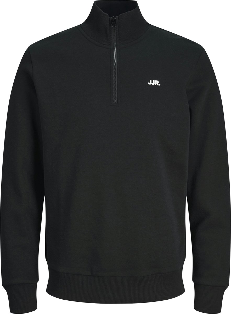 Jj Rebel Rebel Logo Sweatshirt Met Halve Rits Man Zwart