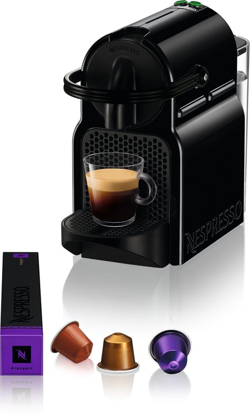 De'Longhi Nespresso Inissia EN80.B - Koffiecupmachine - Zwart