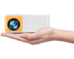 Yoton Y3 Mini Beamer met Wifi en Bluetooth - 7500 Lumen - Compatibel met HDMI, USB, AV, Laptop, Smartphone