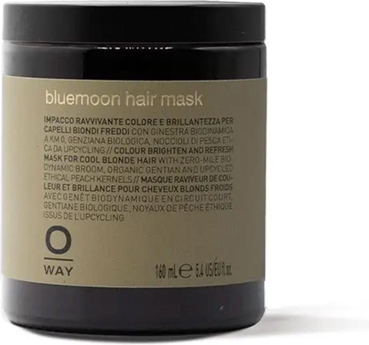 Oway _Blue Moon hair Mask maska do włosów rozjaśnionych 160 ml