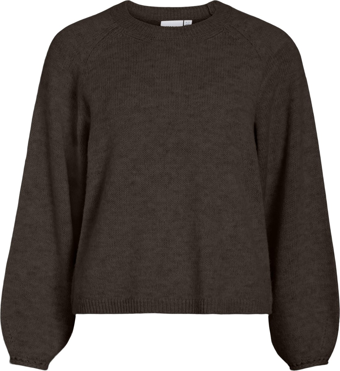 VILA - VISAPNA O-NECK L/S KNIT TOP/PB - Dames - Gebreide truien
