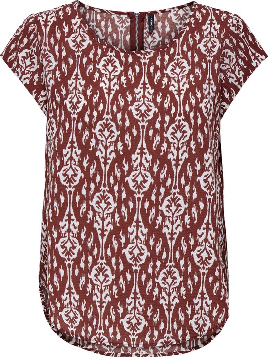 ONLY CARMAKOMA - CARVICA LIFE SS TOP WVN NOOS - Femme - Chemisiers