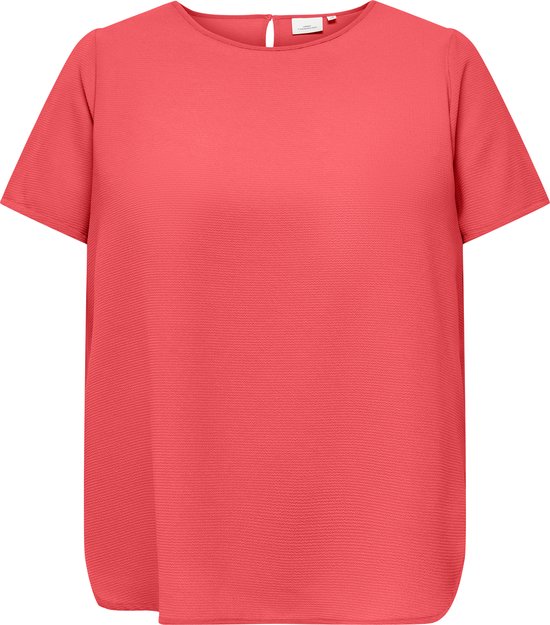 ONLY CARMAKOMA - CARVICA LIFE SS TOP WVN NOOS - Femme - Chemisiers