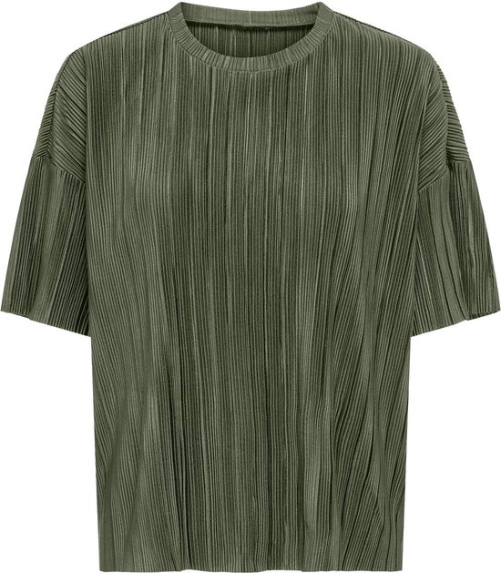 ONLY - ONLRAVENNA S/ S PLISSE TOP NOOS JRS - Femme - Chemisiers