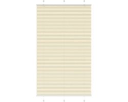 vidaXL - Plissé - rolgordijn - 115x200cm - stofbreedte - 114,4cm - polyester - crème
