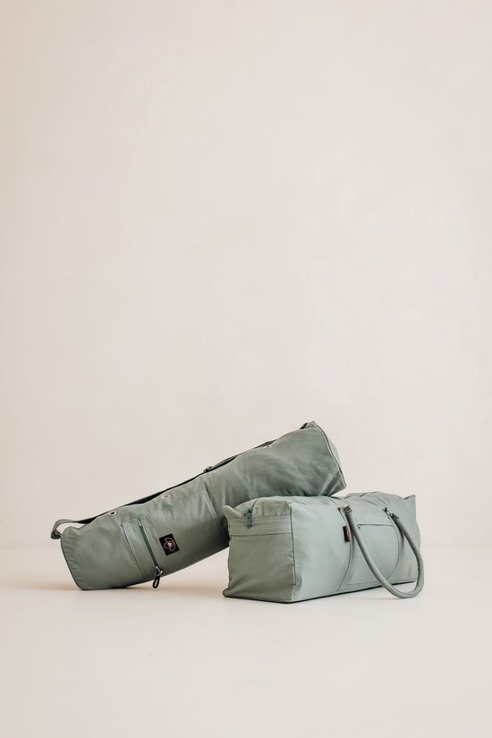 Luxe yogatas hummer asgroen - Lotus van Merkloos — afbeelding 4
