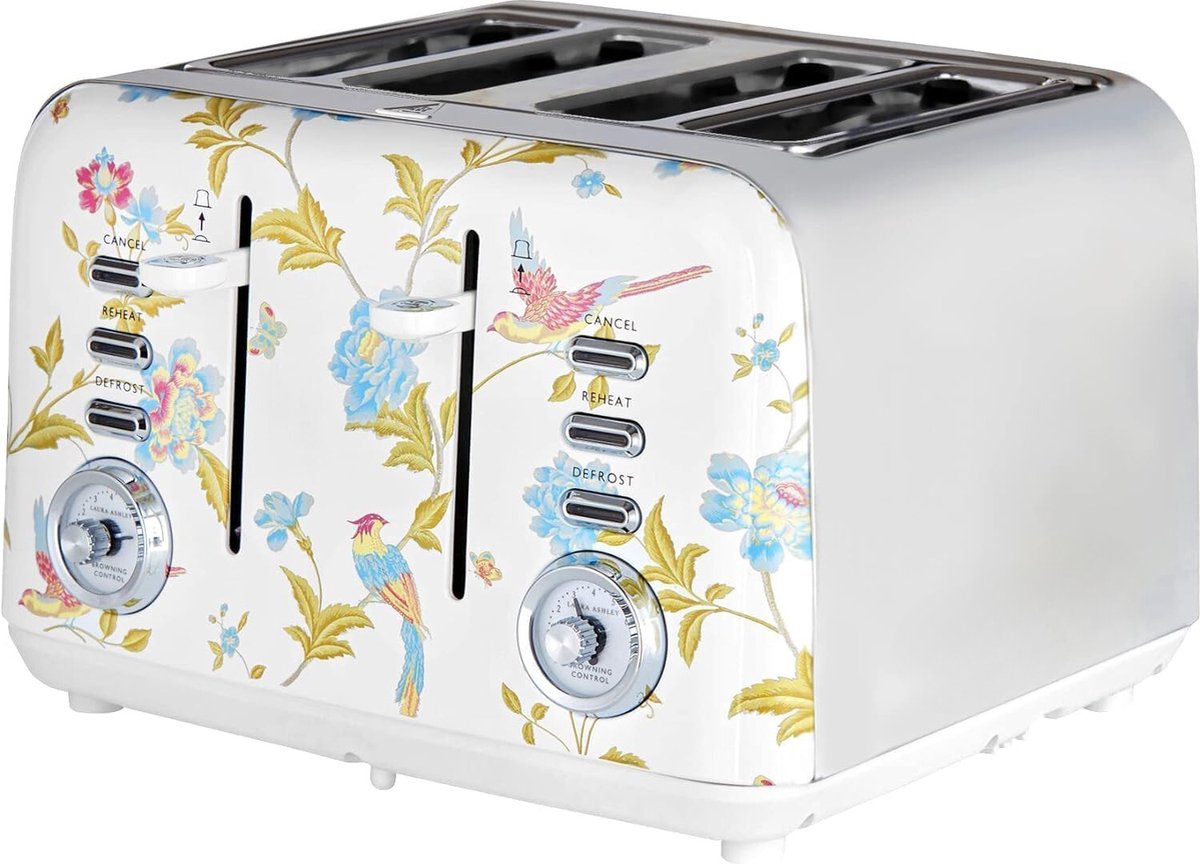 Lexium Broodrooster met tostiklemmen - Broodroosters - Toaster - Berde sleuven - Meedere standen en instelbare warmteniveaus