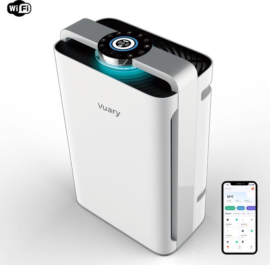 Vuary K08A Slimme 2-in-1 Luchtreiniger en Luchtbevochtiger