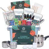 Home of creations - kaarsen maken - kaarsen maken voor volwassenen - 1KG soja wax - kaars mal - diy - diy pakket volwassenen