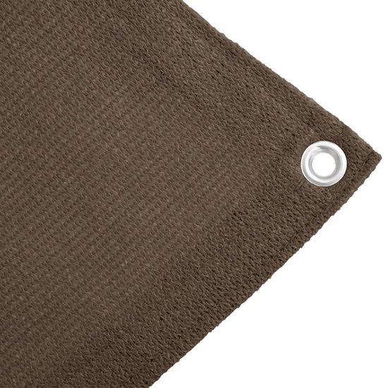 vidaXL - Tenttapijt - 400x400 - cm - bruin van Merkloos — afbeelding 2