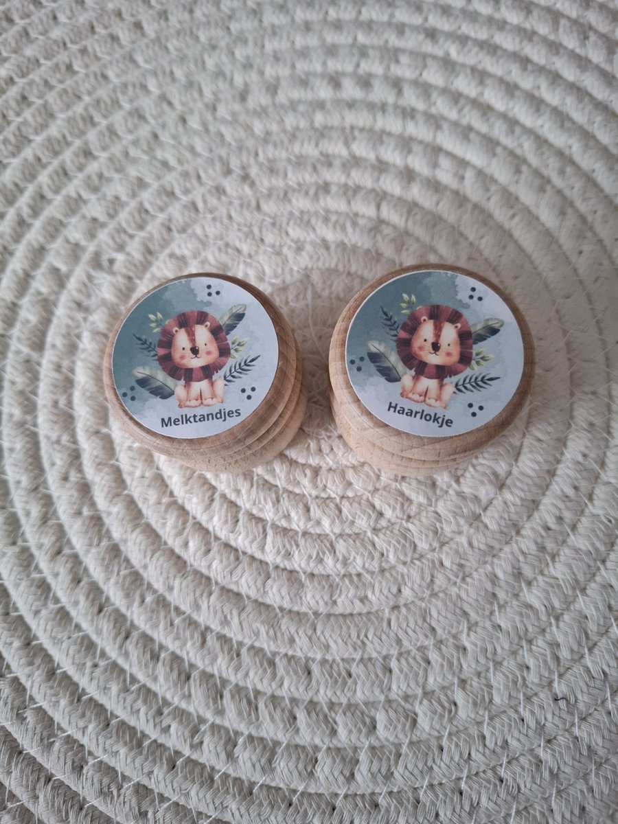 Goedkoopste Bewaardoosjes|leeuw|kraamcadeau|melktandjes|haarlokjes