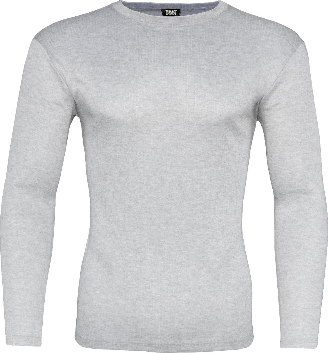 Thermoshirt Heren - Grijs - Maat M | Gianvaglia Thermo Ondergoed | Heat Booster Series