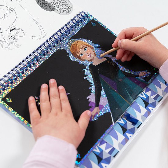 Totum Disney Frozen 2 Scratch Book