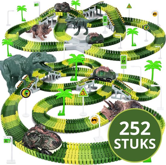 Montzys® Dinosaurus Racebaan