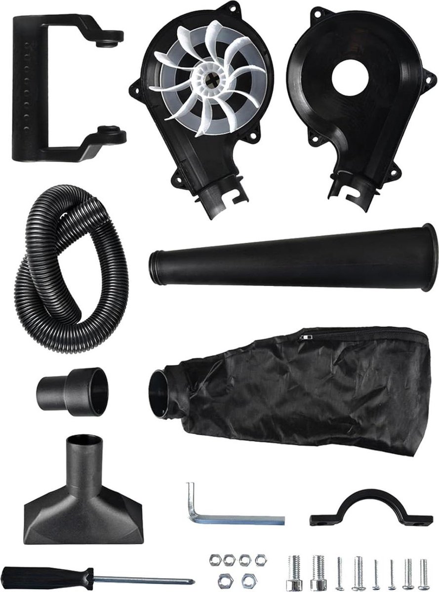 Haakse Slijperopzetstuk Blazer Stofzuiger - Dubbele Functie Turboventilator - Snelle Installatie - Ergonomische Handgreep - Stevig Valbestendig - Efficiënte