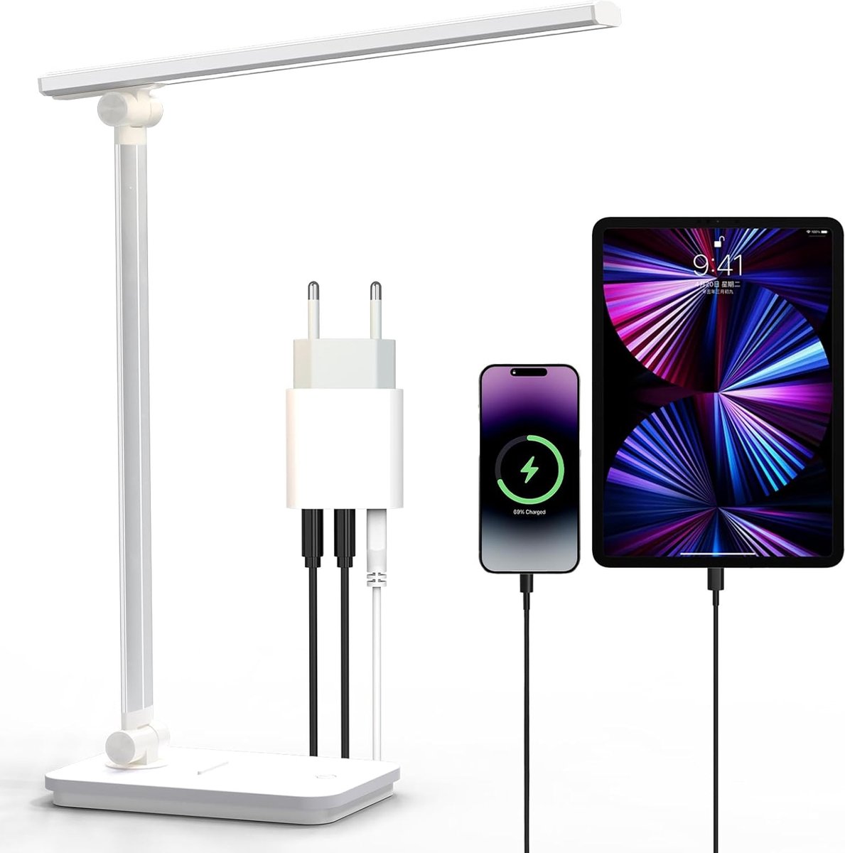 Solacis Daglichtlamp hobby - Hobby lamp - Daglichtlamp staand - Bureaulamp - Dimbaar - Must have voor thuis!