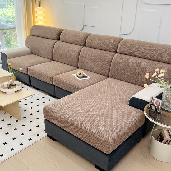 Acheter Housse de canapé élastique tout compris, housse de dossier de canapé antidérapante, housse de coussin de canapé en tissu, housse de coussin universelle pour toutes les saisons