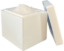 Droogijs 5kg - Dry Ice - 5kg - Thermobox - Droogijs Toepassingen - Special effecten - Rookvorming - Koeltransport