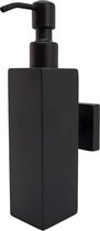 Bol.com Sanics Seal Zeepdispenser Wandmontage 200 ml - Handzeepdispenser - Zeeppomp - Zeepdispensers - Zeeppompje Hangend - RVS ... aanbieding