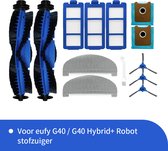 MIBUMIKI (2 stuks) Vervangende Borstelrollen Compatibel voor Narwal Freo X Ultra Robot Stofzuiger en Mop Combo, Vervangende Onderdelen Accessoire Kit, 2 Borstelrollen