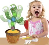 Dansende Cactus Speelgoed - Interactieve Pratende Knuffel - 120 liedjes |  bol