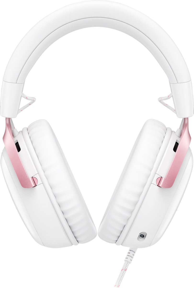 HyperX Cloud III Gaming Headset - PC, PS5, Xbox Series X|S - Nintendo, Steamdeck - (White/Pink) thumbnail 3