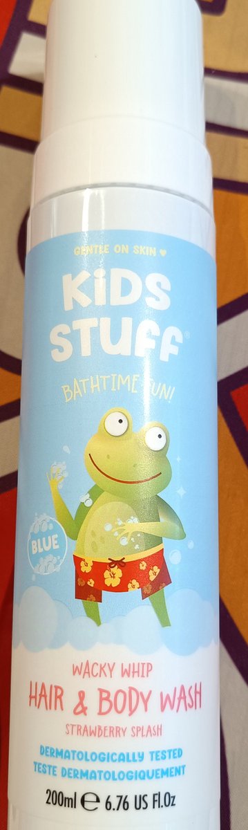 Kids Stuff Hair & Body Wash Wacky Whip Blue (200 ml)