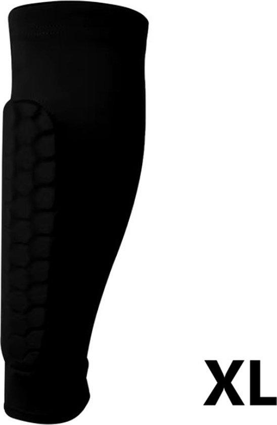 Zachte scheenbeschermers voetbal kind, jeugd, dames, heren, hockey, sport, training, shin guard, maat XL