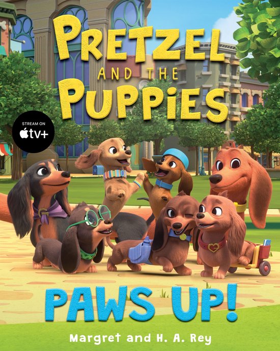 Pretzel and the Puppies: Paws Up! - cover