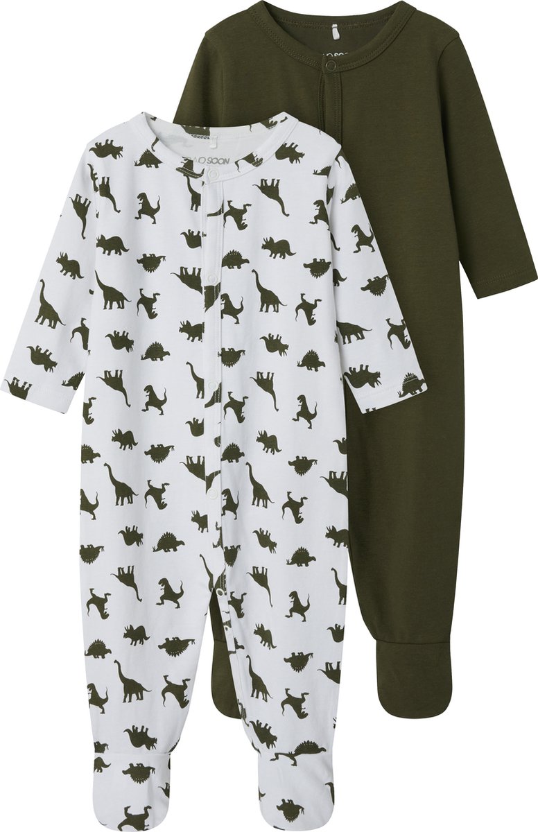 NAME IT - TBMSLEEPSUIT 2P FEET AOP NOOS - Baby - Pyjamas