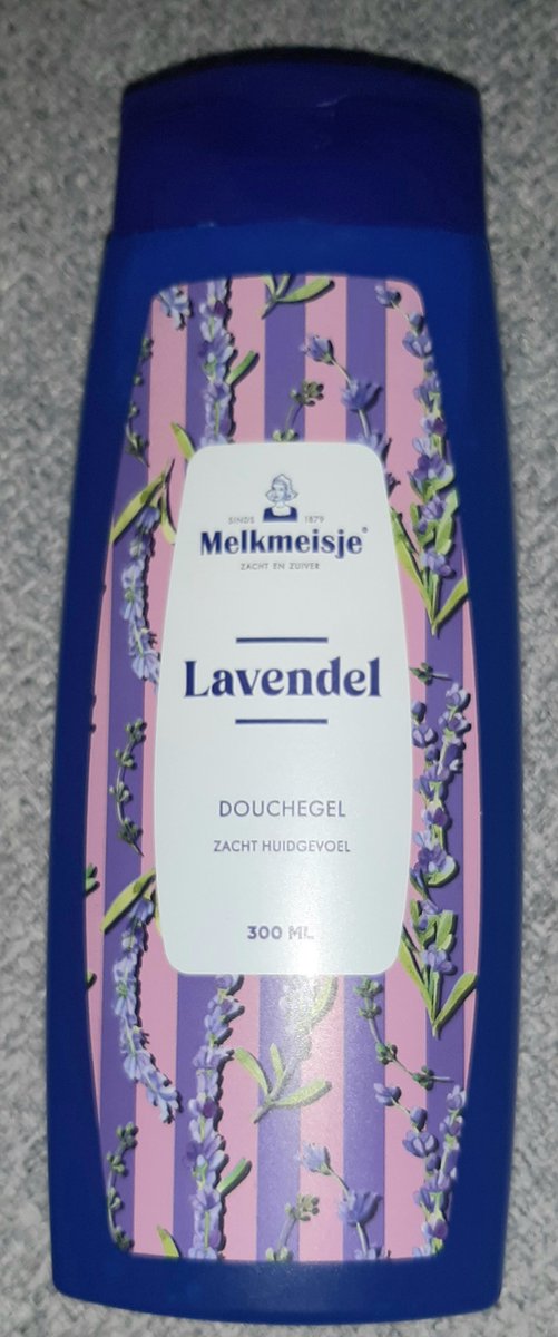 melkmeisje douchegel - lavendel - zacht huidgevoel - 300ml - zuiver