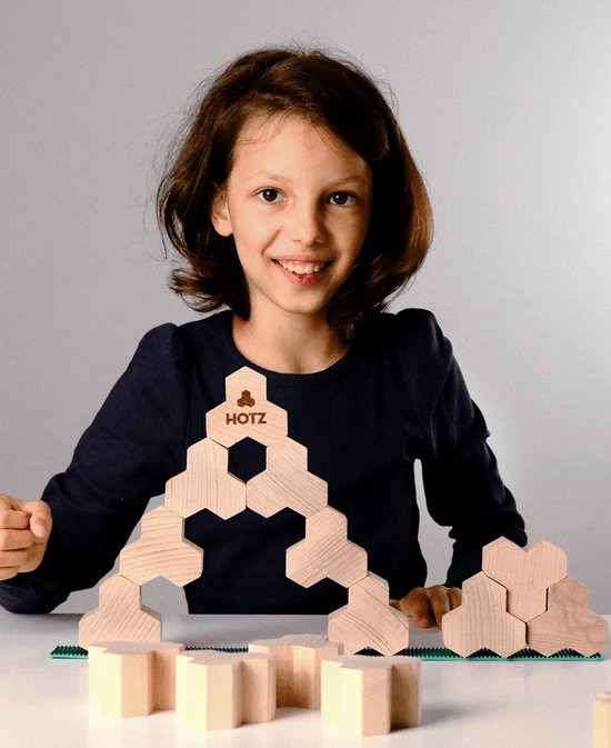 houten speelgoed blokken - houten blokken - houten kubussen