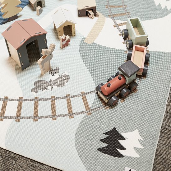 Kids Concept - Speeltapijt Edvin - Babygyms & speelkleden van Kid’s Concept. — afbeelding 3