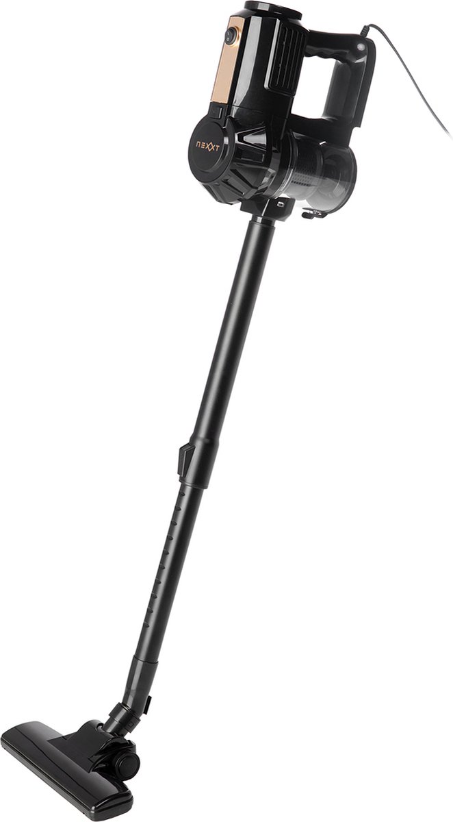Nexxt 3-in-1 Steelstofzuiger met Snoer – Krachtig & Lichtgewicht – Met Kruimeldief – Voor Snel Dagelijks Schoonmaken - 600Watt
